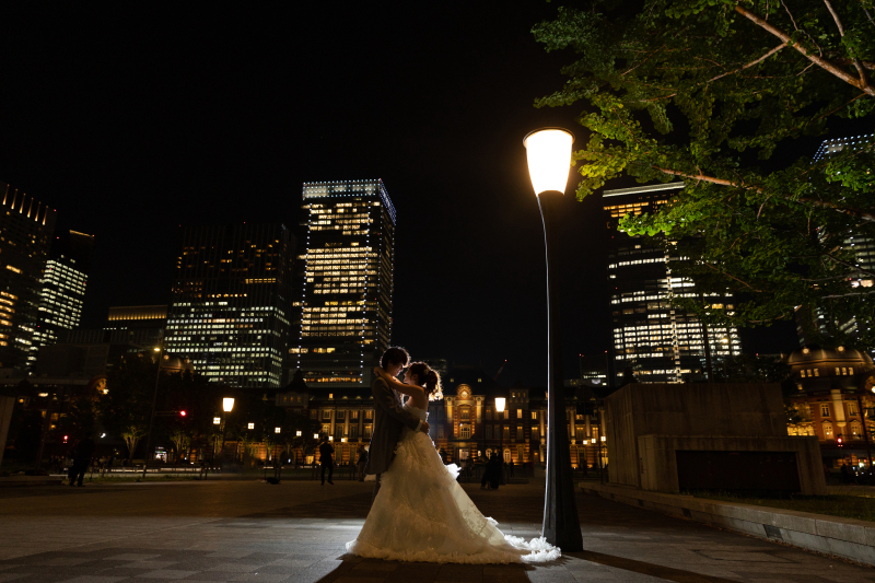 最後は東京駅バックで
