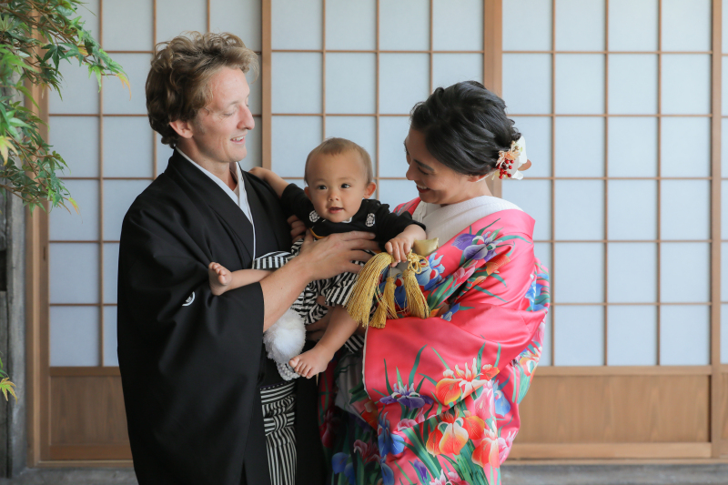屋内庭園スタジオ撮影♪