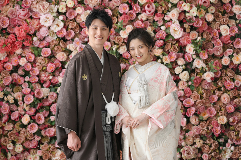 新しい背景で！和装ハウススタジオ撮影