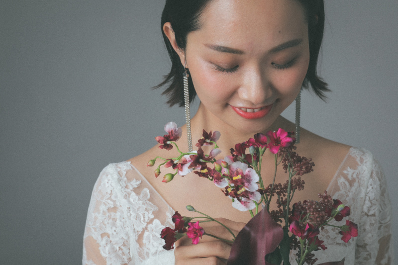 持ち込みのブーケ