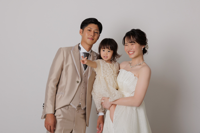 素敵な家族写真