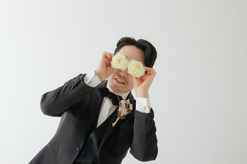ご新郎様ソロショット