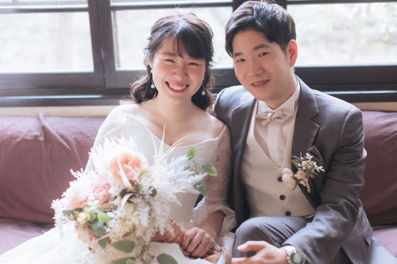 笑顔が素敵なお二人