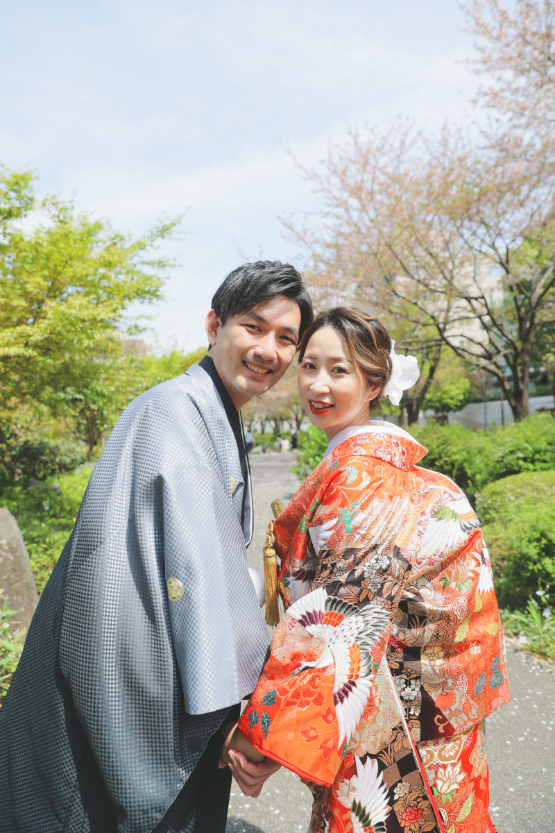 春の公園にて・・