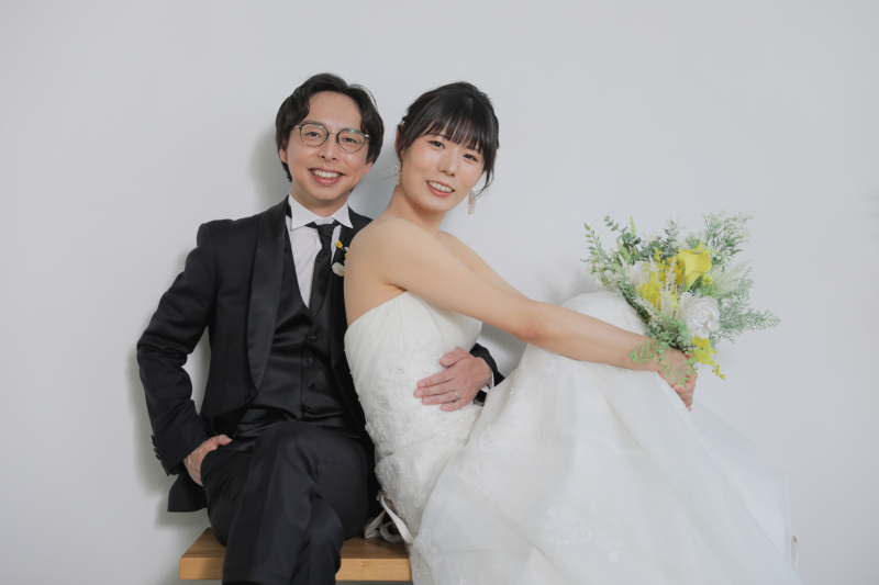 シンプルな壁で