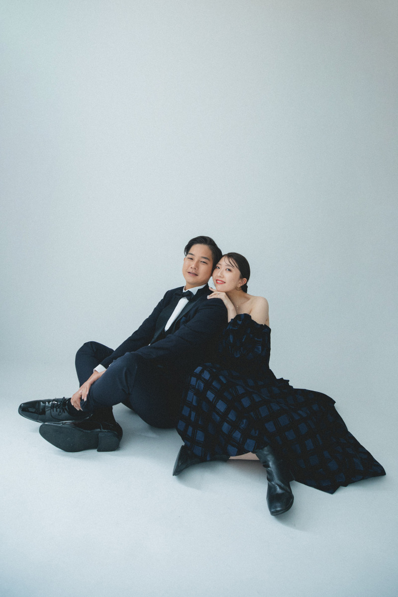 ブーツもブラックで!