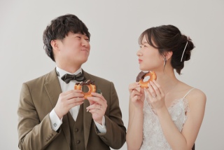 ドーナツとも一緒に