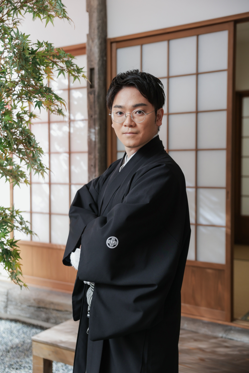 ご新郎様のソロカット。