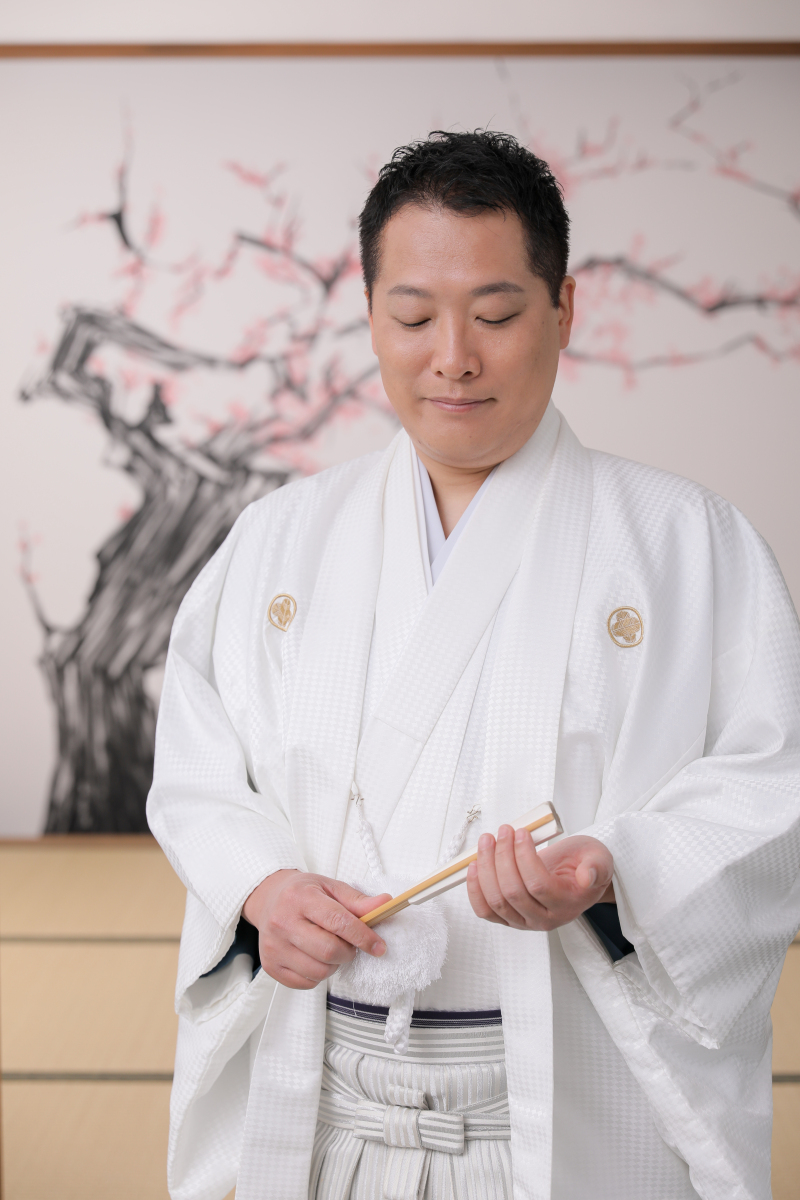 ご新郎様のソロ写真