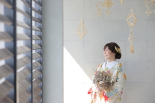 和モダン×お着物　スタジオ撮影♪