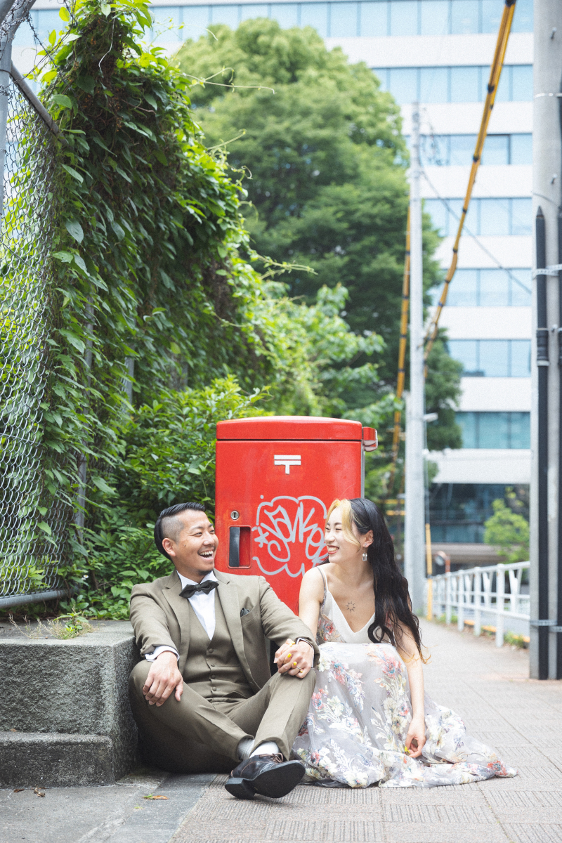 可愛いポストも発見。