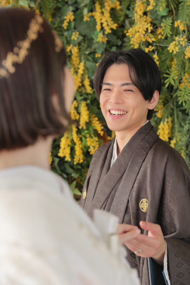 ご新郎様のソロカット