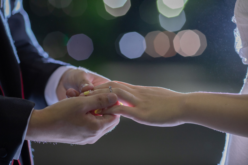 大切な指輪も写真に残しておきましょう