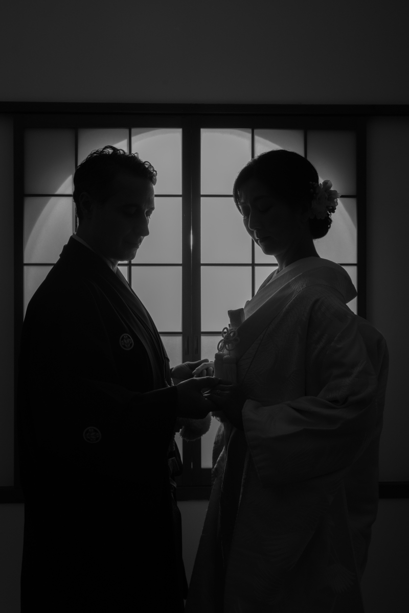 シルエットのお写真