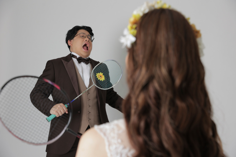 ラケットと楽しく