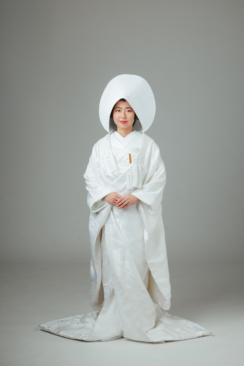 日本髪+綿帽子で残す伝統的な婚礼フォト 8