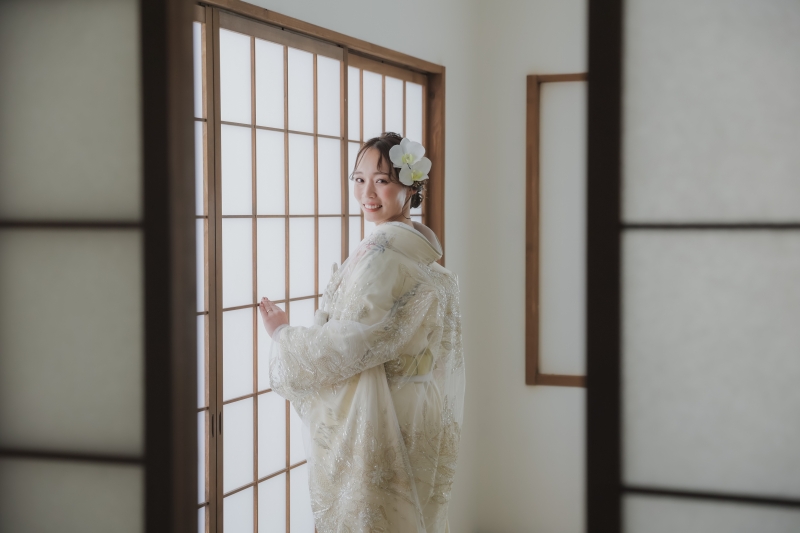 ご新婦様の振り返りショット