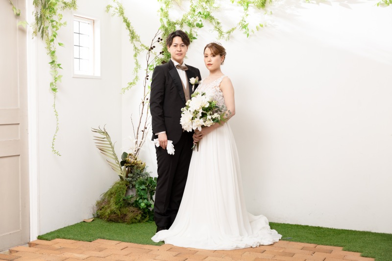 洋装に着替えて