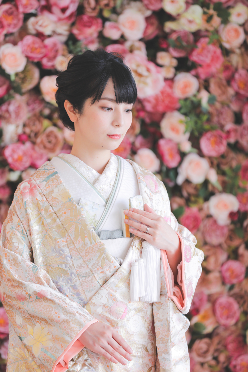 指輪も入れたポーズも！