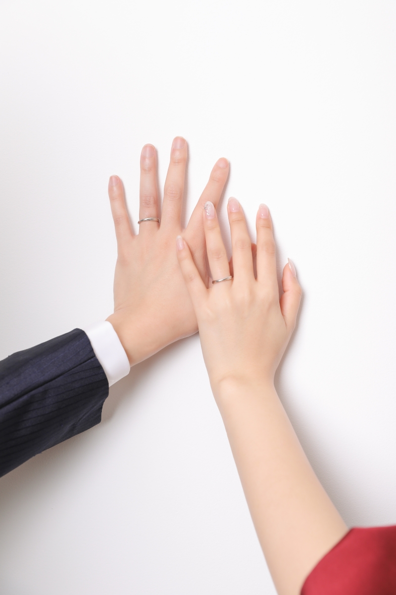 手元のショットも