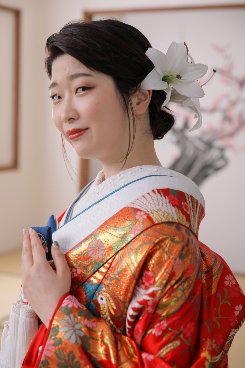 ご新婦様のソロ写真