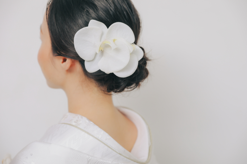 ご新婦様ヘアセット