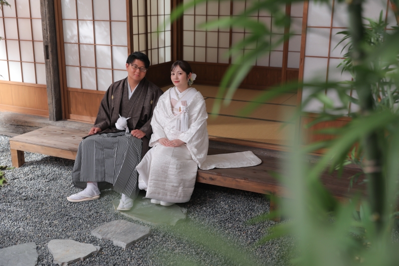 和装にチェンジ!