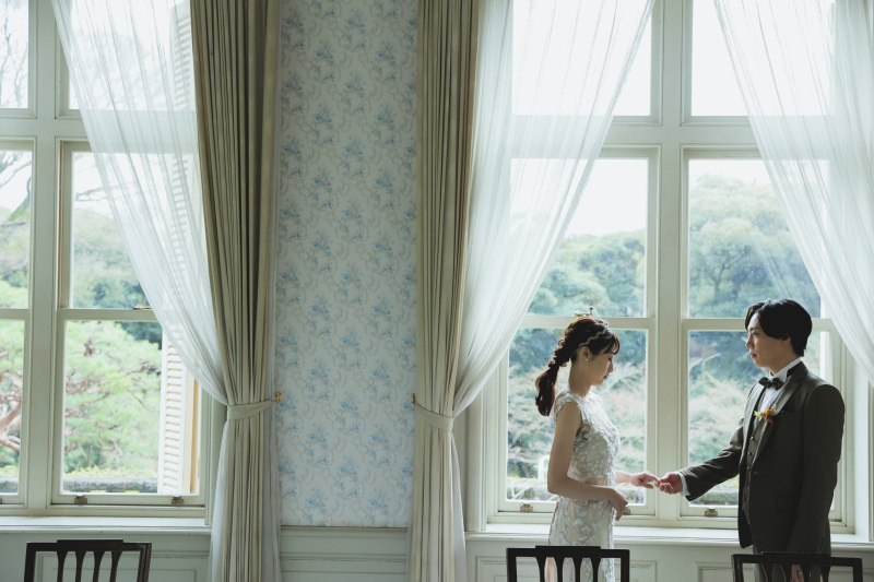 新郎さまのエスコート♪