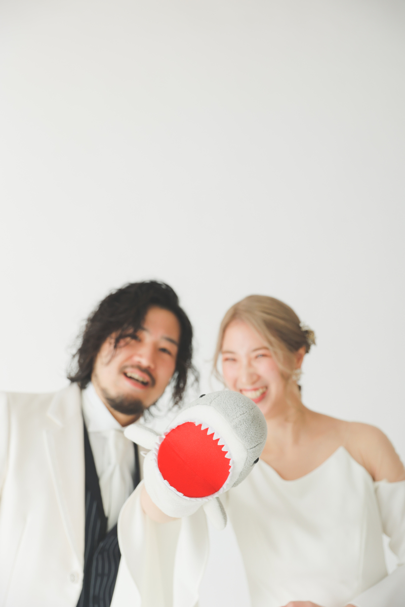 サメさんとも撮影