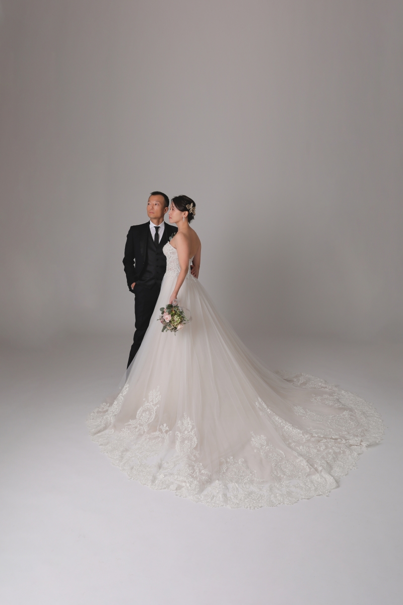 後ろのお姿を豪華に