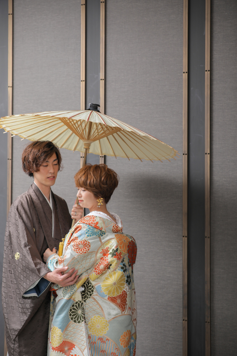 落ち着いたカットも