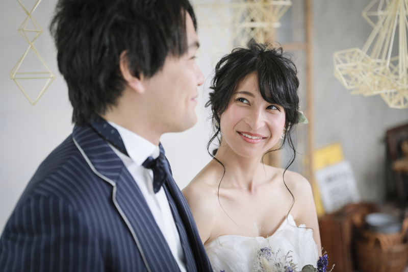 少し照れながら♩