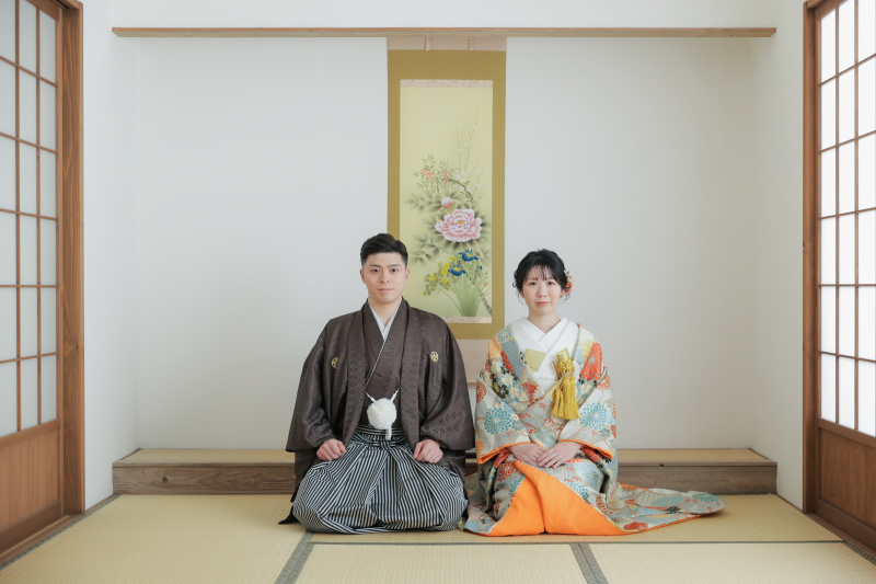 正座のお写真は年賀状にも使えます!