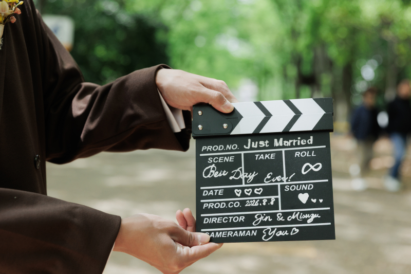 撮影スタート！