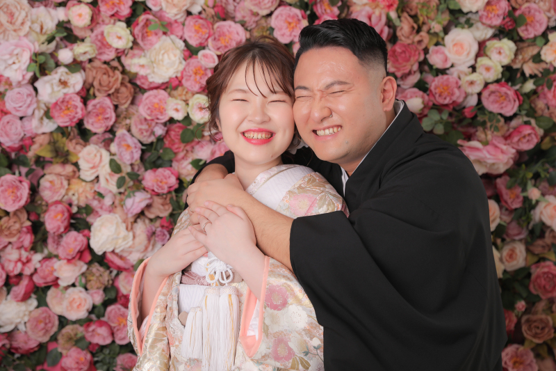 ラストはおふたりらしく！