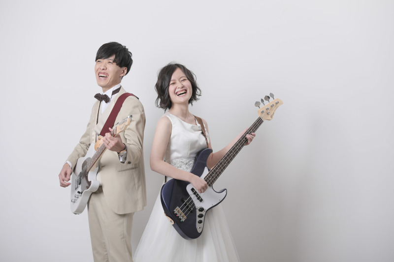 共通の趣味のギターで