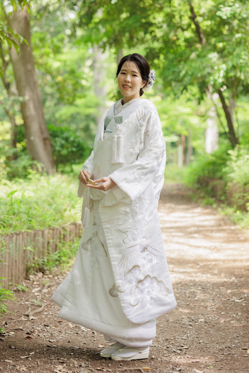 ご新婦様のソロショット