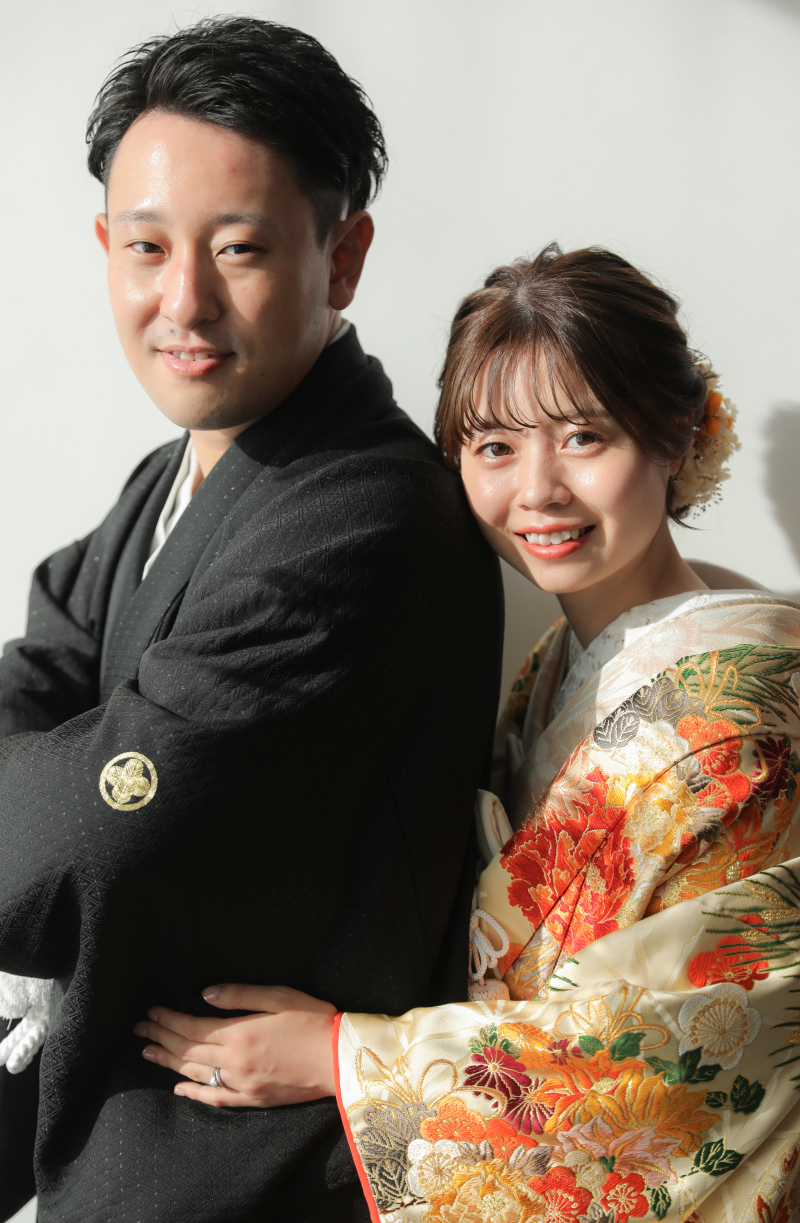 距離をグッと近づけて