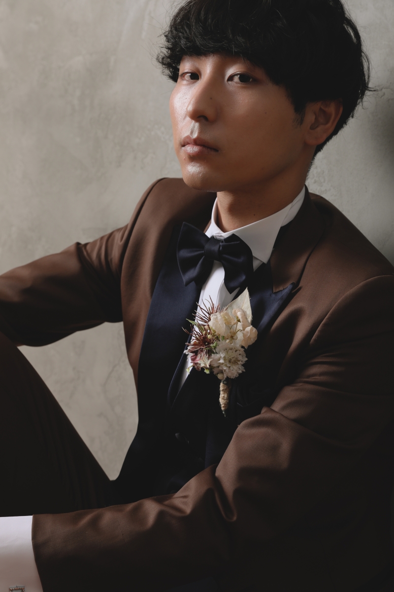 ご新郎様のソロ写真もありますよ！