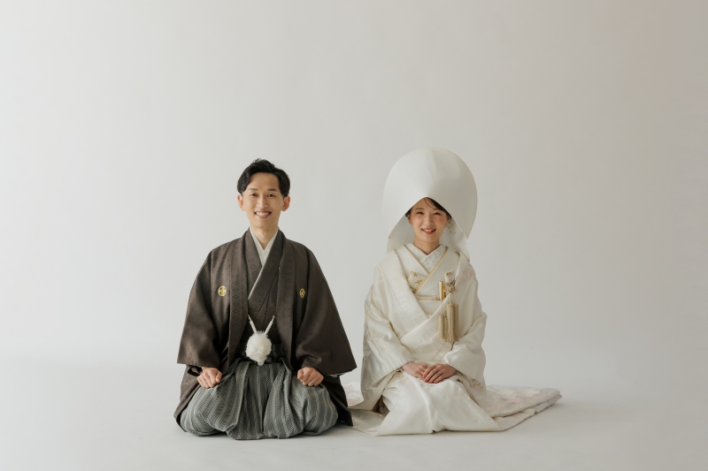 正座のお写真も！