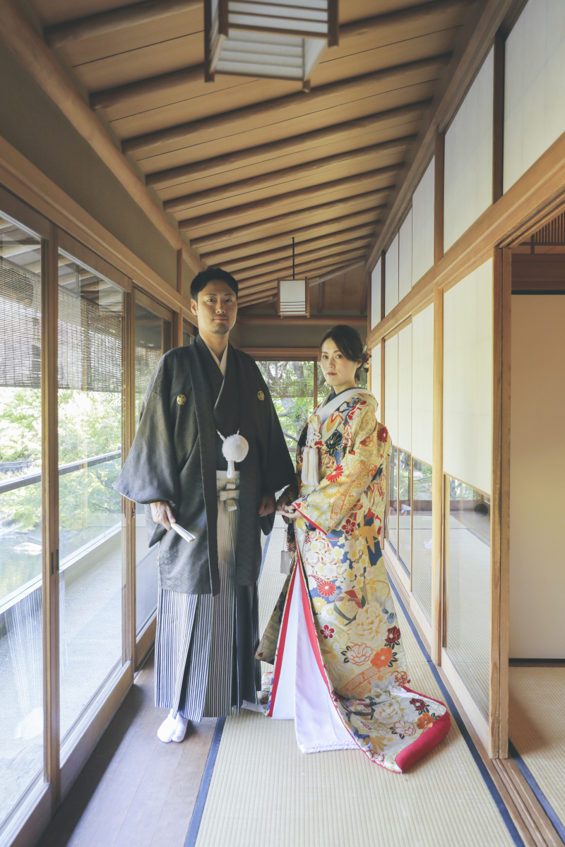お二人の立ち姿