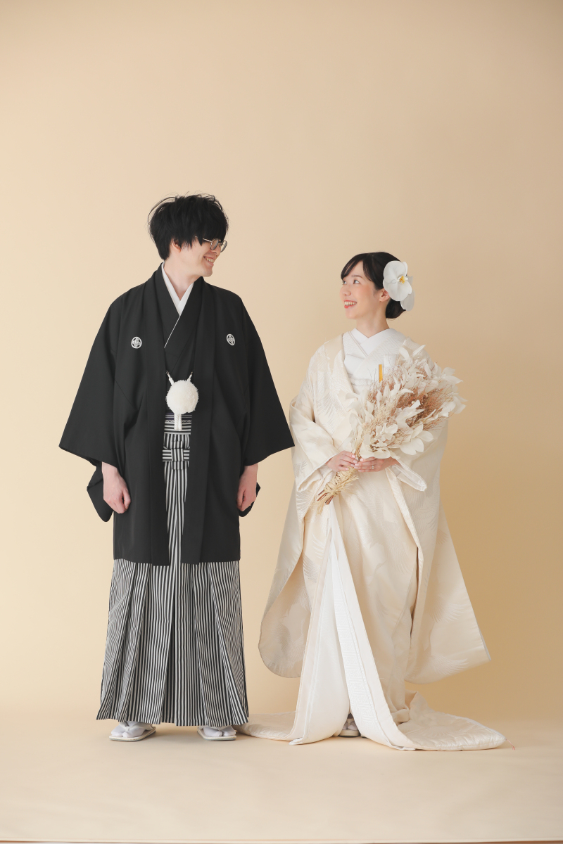 和装×ブーケ