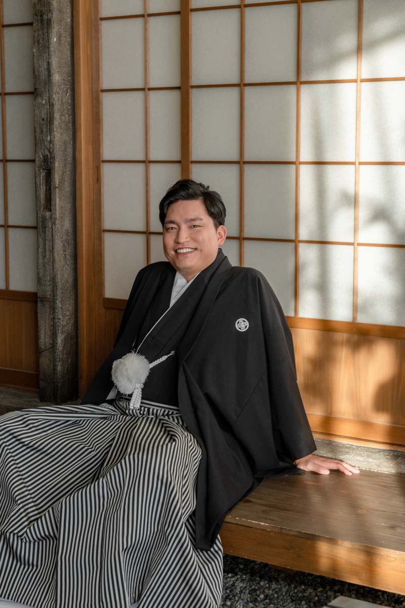 ご新郎様のオフショット！