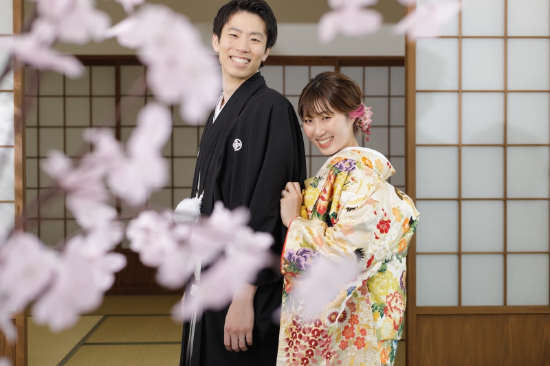 桜も