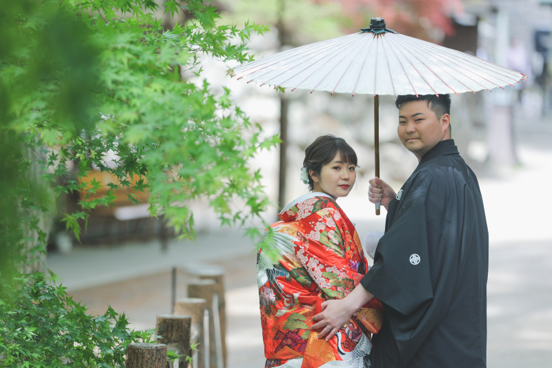 洋装　→　和装