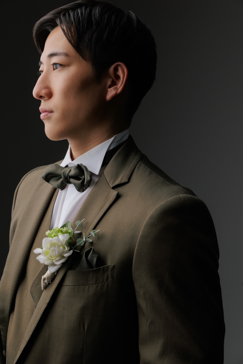 ご新郎様ソロショット