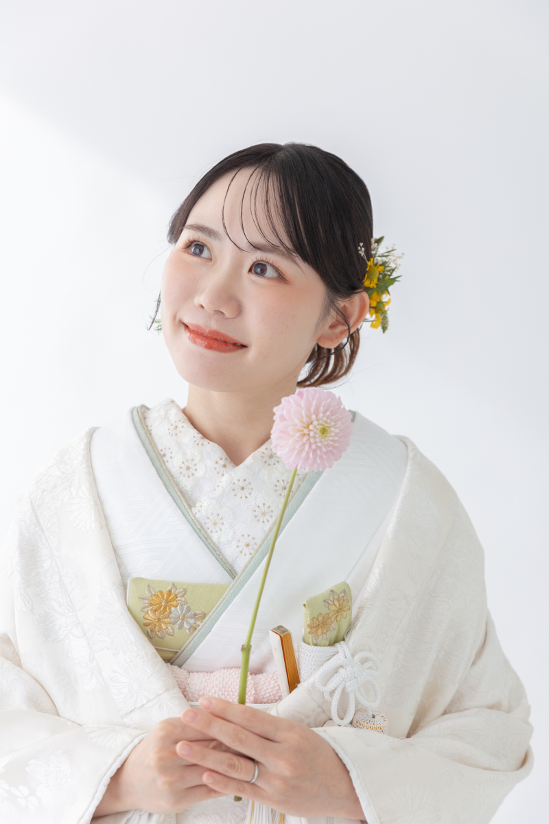 ご新婦様のソロカット！