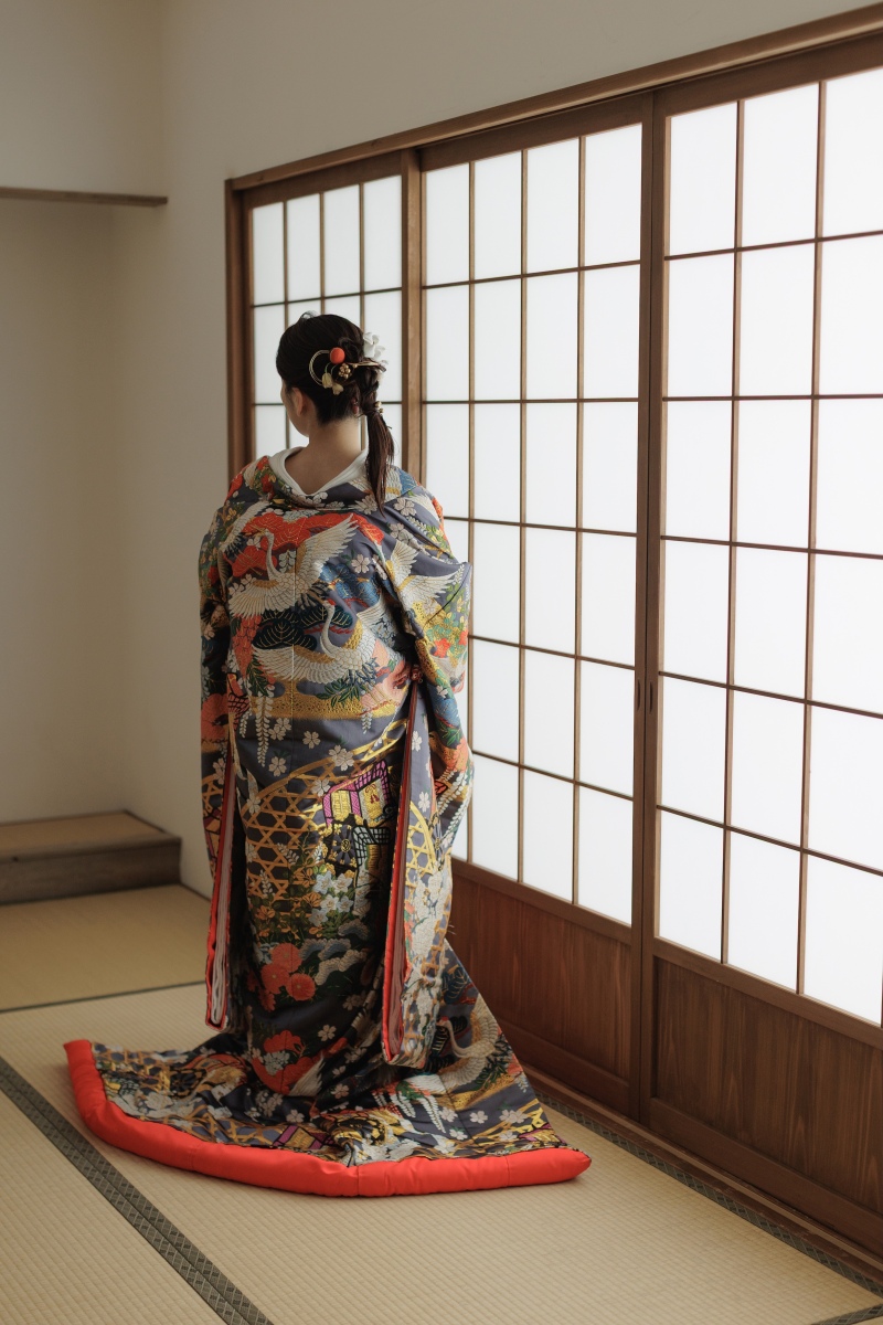 ご新婦様後ろ姿