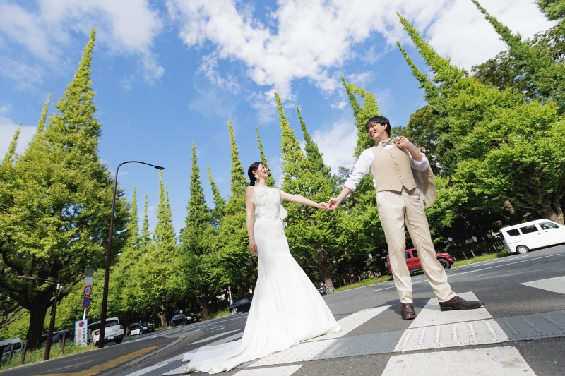 外苑前銀杏並木ロケーション