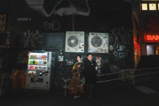 和装でストリート♪